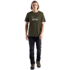 ICEBREAKER M TECH LITE II SS TEE SHEEP DOG LODEN 22 -Magasin de matériel d'alpinisme 9 116884 m tech lite ii ss tee sheep dog loden ib0a56ct0691 05