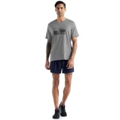 ICEBREAKER M TECH LITE II SS TEE NATURAL RUN CLUB METRO HTHR 22 -Magasin de matériel d'alpinisme 9 116889 m tech lite ii ss tee natural run club metro hthr ib0a56cp0161 06