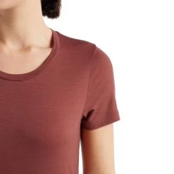 ICEBREAKER W TECH LITE II SS TEE GRAPE 22 -Magasin de matériel d'alpinisme 9 116939 w tech lite ii ss tee grape ib0a59j93421 05