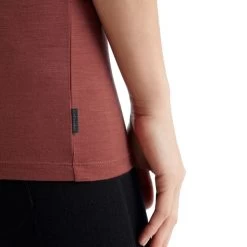 ICEBREAKER W TECH LITE II SS TEE GRAPE 22 -Magasin de matériel d'alpinisme 9 116939 w tech lite ii ss tee grape ib0a59j93421 06