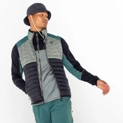 DARE 2B MOUNTAINEER II WOOL VEST AGAVEGRN/BLK 22 -Magasin de matériel d'alpinisme 9 117149 dmb301 g5f 05