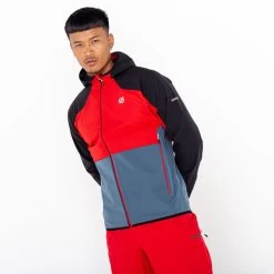 DARE 2B APTILE II SOFTSHELL DANGRRED/BLK 22 -Magasin de matériel d'alpinisme 9 117174 dml488 gin 06