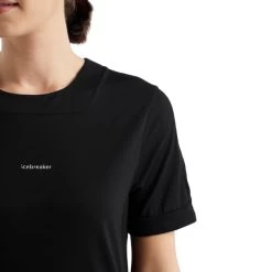 ICEBREAKER W ZONEKNIT SS TEE BLACK 22 -Magasin de matériel d'alpinisme 9 117241 w zoneknit ss tee black ib0a59lj0011 05
