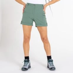 DARE 2B MELODIC II SHORT W DUCK GREEN 22 -Magasin de matériel d'alpinisme 9 117284 dwj412 ddh 06