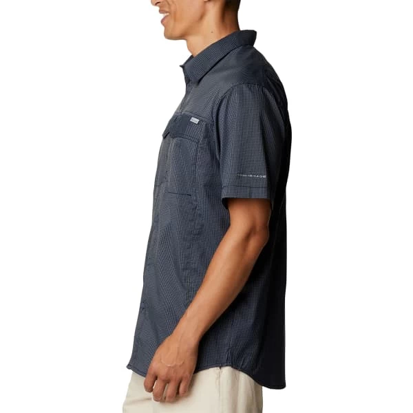 COLUMBIA SILVER RIDGE LITE PLAID SS COLLEGIATE NAVY 22 5 COLUMBIA SILVER RIDGE LITE PLAID SS COLLEGIATE NAVY 22 – Image 3