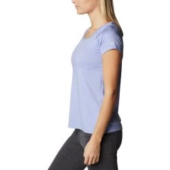 COLUMBIA PEAK TO POINT II SS TEE SERENITY HEATHE 22 -Magasin de matériel d'alpinisme 9 119997 peak to point ii ss tee serenity heathe 1885463567 03