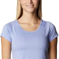 COLUMBIA PEAK TO POINT II SS TEE SERENITY HEATHE 22 -Magasin de matériel d'alpinisme 9 119997 peak to point ii ss tee serenity heathe 1885463567 04
