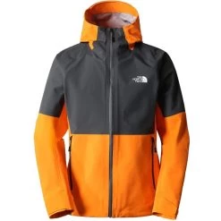 THE NORTH FACE M JAZZI FUTURELIGHT JKT CONE ORANGE/ASPHALT GREY 23
