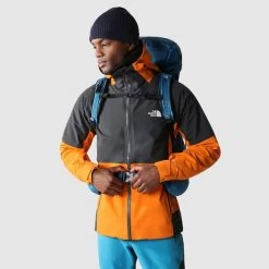 THE NORTH FACE M JAZZI FUTURELIGHT JKT CONE ORANGE/ASPHALT GREY 23 -Magasin de matériel d'alpinisme 9 120140 m jazzi futurelight jkt cone orange asphalt grey nf0a7z8c8m61 04