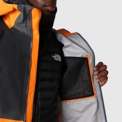THE NORTH FACE M JAZZI FUTURELIGHT JKT CONE ORANGE/ASPHALT GREY 23 -Magasin de matériel d'alpinisme 9 120140 m jazzi futurelight jkt cone orange asphalt grey nf0a7z8c8m61 05