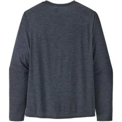 PATAGONIA M'S L/S CAP COOL DAILY GRAPHIC SHIRT LINE LOGO RIDGE STRIPE: SMOLDER BLUE X-DYE 22 -Magasin de matériel d'alpinisme 9 121231 45190 libx 02