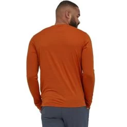 PATAGONIA M'S L/S CAP COOL MERINO SHIRT SANDHILL RUST 22 7 PATAGONIA M'S L/S CAP COOL MERINO SHIRT SANDHILL RUST 22 -Magasin de matériel d'alpinisme 9 121255 44550 saru 03