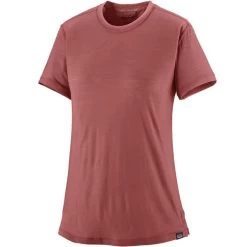PATAGONIA W'S CAP COOL MERINO SHIRT ROSEHIP 22