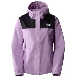 THE NORTH FACE W ANTORA JACKET TNF BLACK/LUPINE 23