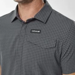 LAFUMA SKIM SHIRT SS M CARBONE GREY 23 -Magasin de matériel d'alpinisme 9 122572 lfv11897 8280 05