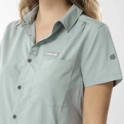 LAFUMA ACCESS SHIRT W SLATE GRAY 23 -Magasin de matériel d'alpinisme 9 122669 lfv12277 9725 05