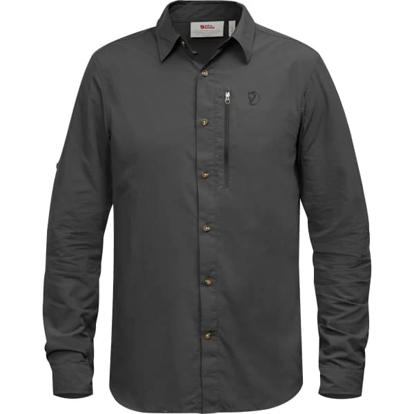 Fjallraven FJÄLLRÄVEN ABISKO HIKE SHIRT LS M DARK GREY 23 3 Fjallraven FJÄLLRÄVEN ABISKO HIKE SHIRT LS M DARK GREY 23