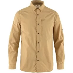 Fjallraven FJÄLLRÄVEN ABISKO HIKE SHIRT LS M DUNE BEIGE 23