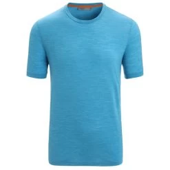 ICEBREAKER MERINO M SPHERE II SS TEE GEO BLUE HTHR 23