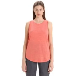 ICEBREAKER MERINO W SPHERE II TANK VIBRANT EARTH HTHR 23 -Magasin de matériel d'alpinisme 9 124876 ib0a56ez792 03