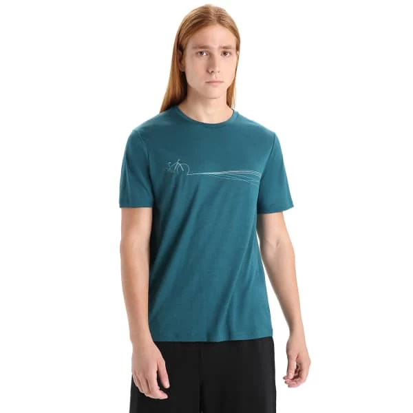 ICEBREAKER MERINO M TECH LITE II SS TEE CADENCE PATHS GREEN GLORY 23 5 ICEBREAKER MERINO M TECH LITE II SS TEE CADENCE PATHS GREEN GLORY 23 – Image 3