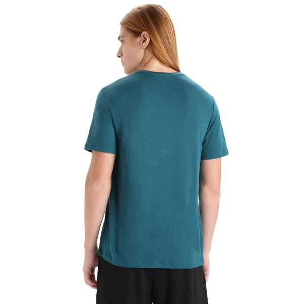 ICEBREAKER MERINO M TECH LITE II SS TEE CADENCE PATHS GREEN GLORY 23 6 ICEBREAKER MERINO M TECH LITE II SS TEE CADENCE PATHS GREEN GLORY 23 – Image 4