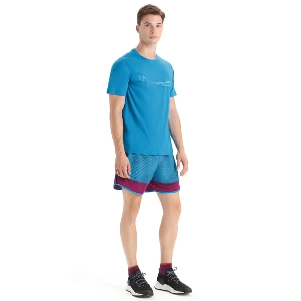 ICEBREAKER MERINO M TECH LITE II SS TEE CADENCE PATHS GEO BLUE 23 8 ICEBREAKER MERINO M TECH LITE II SS TEE CADENCE PATHS GEO BLUE 23 – Image 6
