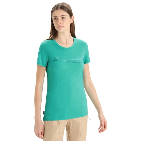 ICEBREAKER MERINO W TECH LITE II SS TEE CADENCE PATHS FRESH 23 5 ICEBREAKER MERINO W TECH LITE II SS TEE CADENCE PATHS FRESH 23 – Image 3