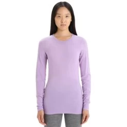 ICEBREAKER MERINO W 200 OASIS LS CREWE PURPLE GAZE 23 -Magasin de matériel d'alpinisme 9 124973 ib104375736 03