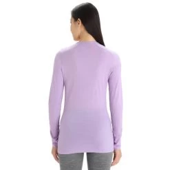 ICEBREAKER MERINO W 200 OASIS LS CREWE PURPLE GAZE 23 -Magasin de matériel d'alpinisme 9 124973 ib104375736 04