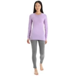 ICEBREAKER MERINO W 200 OASIS LS CREWE PURPLE GAZE 23 -Magasin de matériel d'alpinisme 9 124973 ib104375736 06