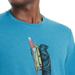 ICEBREAKER MERINO M CENTRAL CLASSIC SS TEE OTTER PADDLE GEO BLUE 23 13 ICEBREAKER MERINO M CENTRAL CLASSIC SS TEE OTTER PADDLE GEO BLUE 23 -Magasin de matériel d'alpinisme 9 124975 m central classic ss tee otter paddle geo blue ib0a56oe734 06