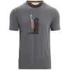 ICEBREAKER MERINO M CENTRAL CLASSIC SS TEE OTTER PADDLE MONSOON 23