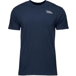 BLACK DIAMOND M HERITAGE EQUIPMENT SS TEE INK BLUE 23