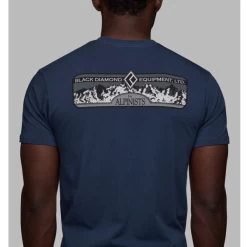 BLACK DIAMOND M HERITAGE EQUIPMENT SS TEE INK BLUE 23 -Magasin de matériel d'alpinisme 9 126434 m heritage equipment ss tee ink blue ap730231 4014 04