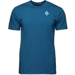 BLACK DIAMOND M BD MOUNTAIN BADGE SS TEE ASTRAL BLUE 23
