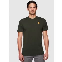 BLACK DIAMOND M BD MOUNTAIN BADGE SS TEE CYPRESS 23 -Magasin de matériel d'alpinisme 9 126442 m bd mountain badge ss tee cypress ap730233 3021 03