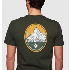 BLACK DIAMOND M BD MOUNTAIN BADGE SS TEE CYPRESS 23 -Magasin de matériel d'alpinisme 9 126442 m bd mountain badge ss tee cypress ap730233 3021 04