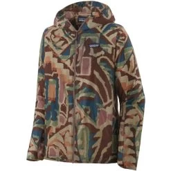 PATAGONIA M'S HOUDINI JKT THRIVING PLANET: COME BROWN 23