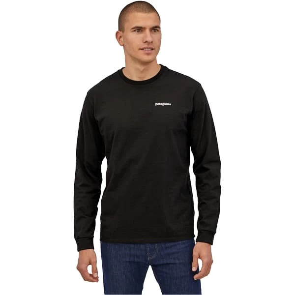 PATAGONIA M'S L/S P-6 LOGO RESPONSIBILI-TEE BLACK 23 3 PATAGONIA M'S L/S P-6 LOGO RESPONSIBILI-TEE BLACK 23