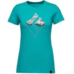 BLACK DIAMOND W MOUNTAIN LOGO SS TEE DARK PATINA 23