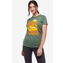 BLACK DIAMOND W LEVELED LANDSCAPE SS TEE LAUREL GREEN 23 -Magasin de matériel d'alpinisme 9 127000 w leveled landscape ss tee laurel green ap730249 3053 03