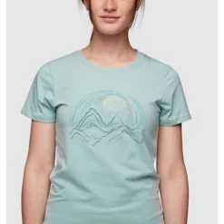 BLACK DIAMOND W SUMMIT SCRIBBLE TEE ICE BLUE 23 -Magasin de matériel d'alpinisme 9 127008 w summit scribble tee ice blue ap730122 4012 03