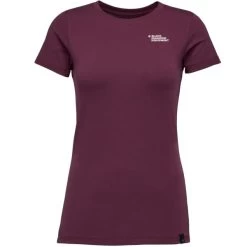 BLACK DIAMOND W MULTI SPORT SS TEE BLACKBERRY 23