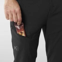 MILLET TREKKER STR PIII SHRTLEG M BLACK 23 -Magasin de matériel d'alpinisme 9 127042 miv9373 0247 06