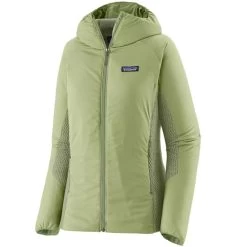 PATAGONIA W'S NANO-AIR LIGHT HYBRID HOODY FRIEND GREEN 23