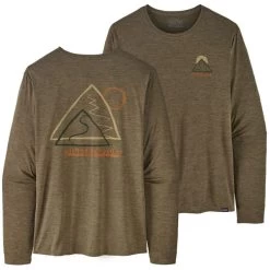 PATAGONIA M'S L/S CAP COOL DAILY GRAPHIC SHIRT SLOW GOING BASIN GREEN X-DYE 23 9 PATAGONIA M'S L/S CAP COOL DAILY GRAPHIC SHIRT SLOW GOING BASIN GREEN X-DYE 23 -Magasin de matériel d'alpinisme 9 128225 45190 slgx 03