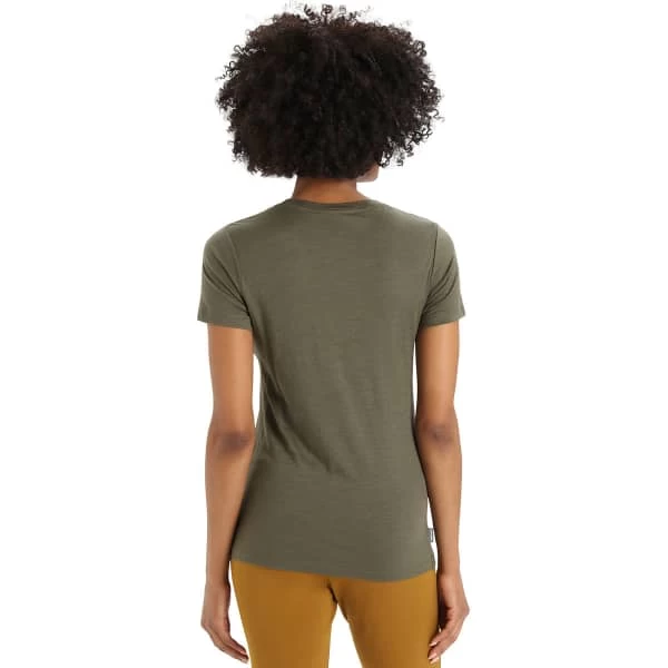 ICEBREAKER W TECH LITE II SS TEE SKI STRIPES LODEN 23 4 ICEBREAKER W TECH LITE II SS TEE SKI STRIPES LODEN 23 – Image 2