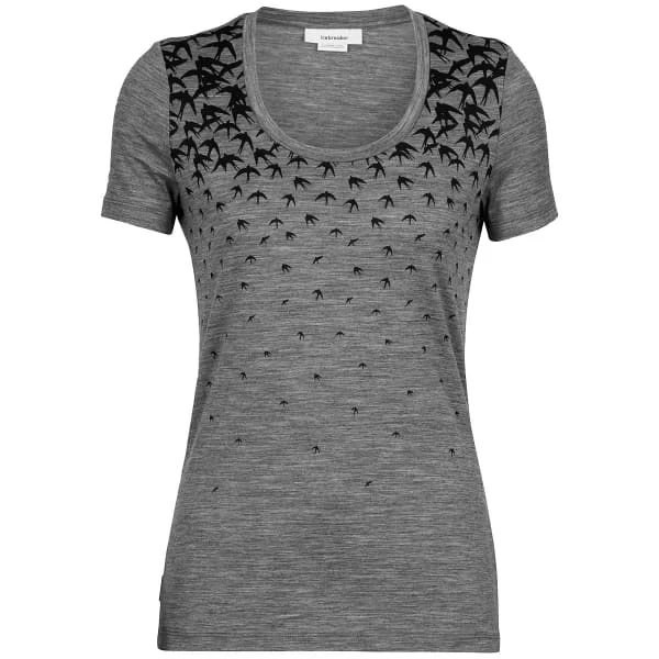 ICEBREAKER W TECH LITE II SS SCOOP TEE MIGRATION GRITSTONE HTHR 23 3 ICEBREAKER W TECH LITE II SS SCOOP TEE MIGRATION GRITSTONE HTHR 23