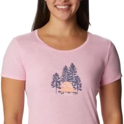 COLUMBIA DAISY DAYS™ SHORT SLEEVE GRAPHIC TEE WILD ROSE HEATHER/BEST SITE GRAPHIC 23 -Magasin de matériel d'alpinisme 9 128719 daisy days tm short sleeve graphic tee wild rose heather best site graphic 1934592 679 03